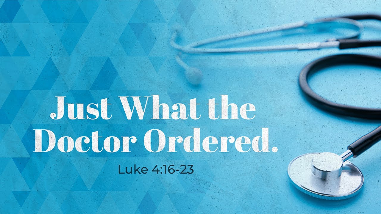 Just What The Doctor Ordered | Pastor Steve Caballero | Sunday, June 2nd, 2024
