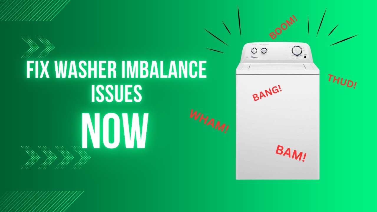 Fix Washer Out-of-Balance Problems — Suspension Rod Replacement