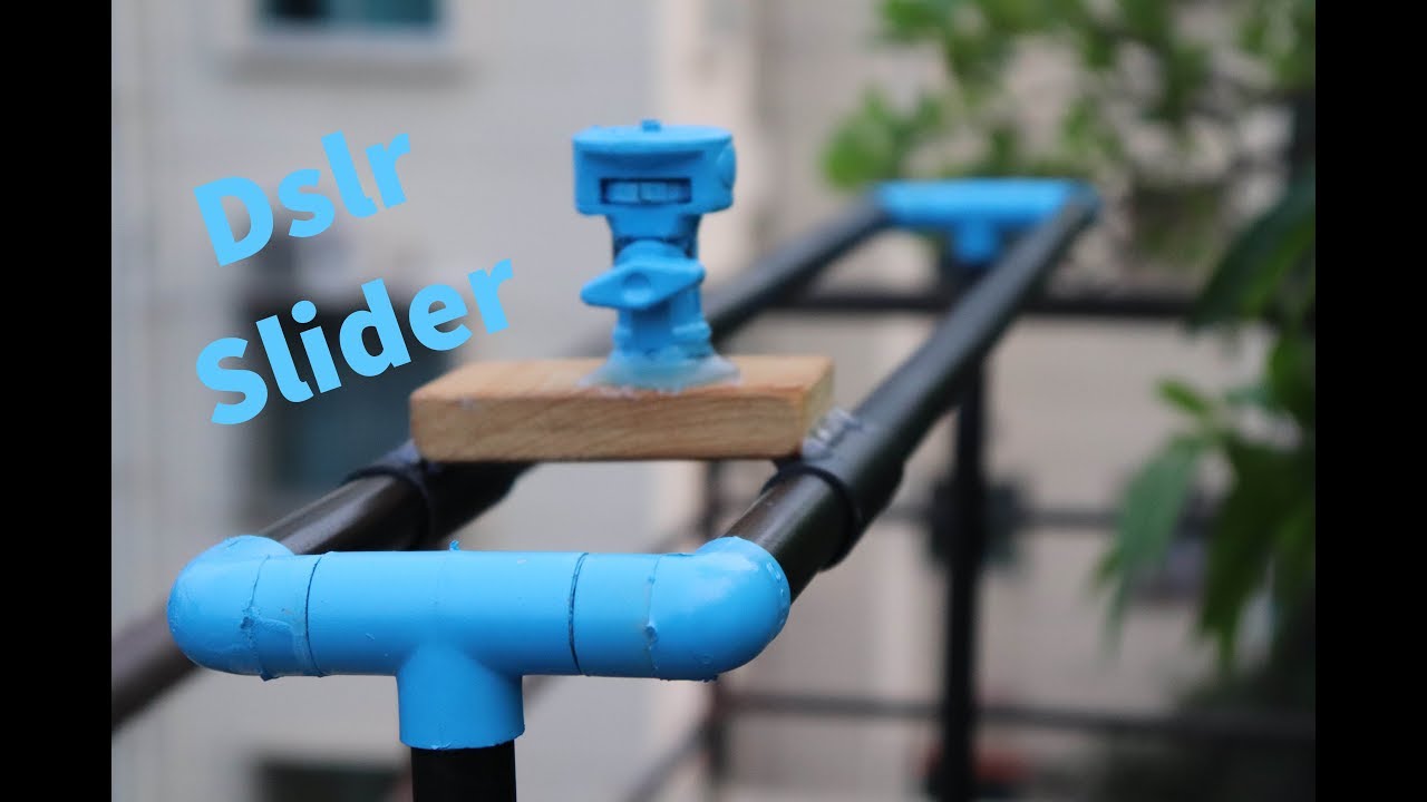 Pvc camera slider || DIY || Homemade camera Slider || how to make camera slider at home easy