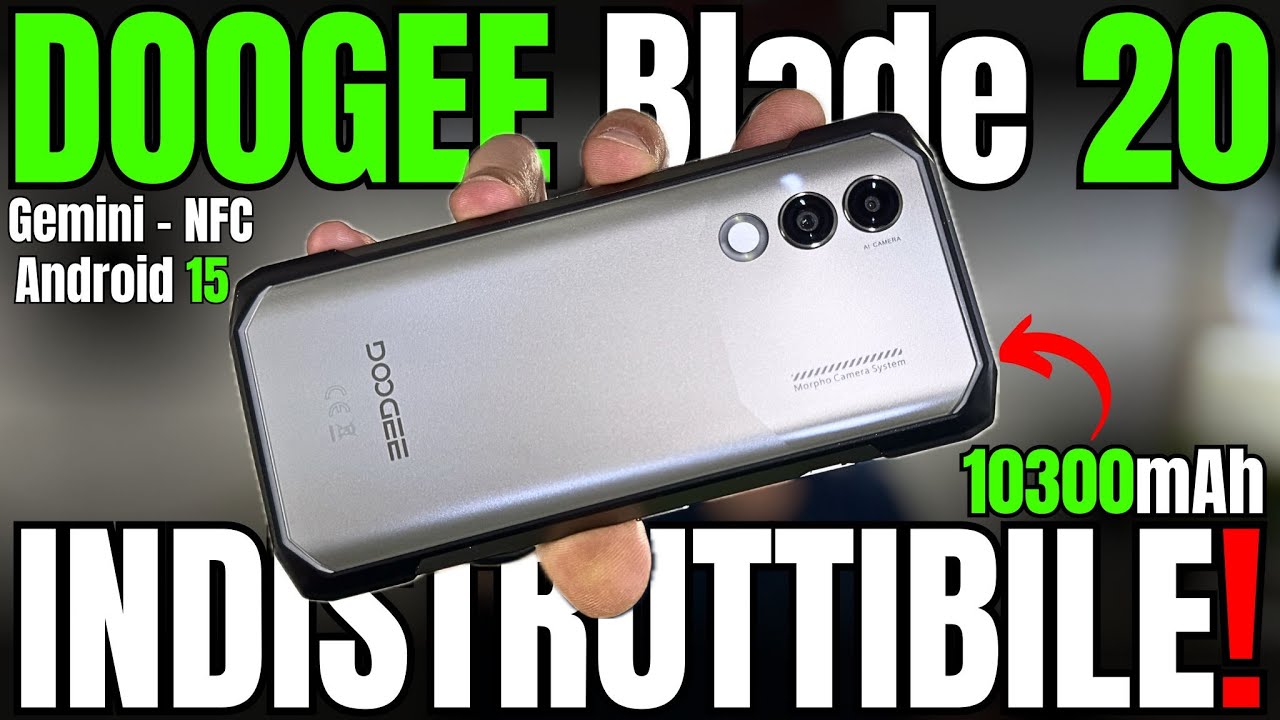 DOOGEE Blade 20 ANTEPRIMA! MIGLIOR Rugged Phone 2025 DA COMPRARE SOTTO I 150&euro;?!