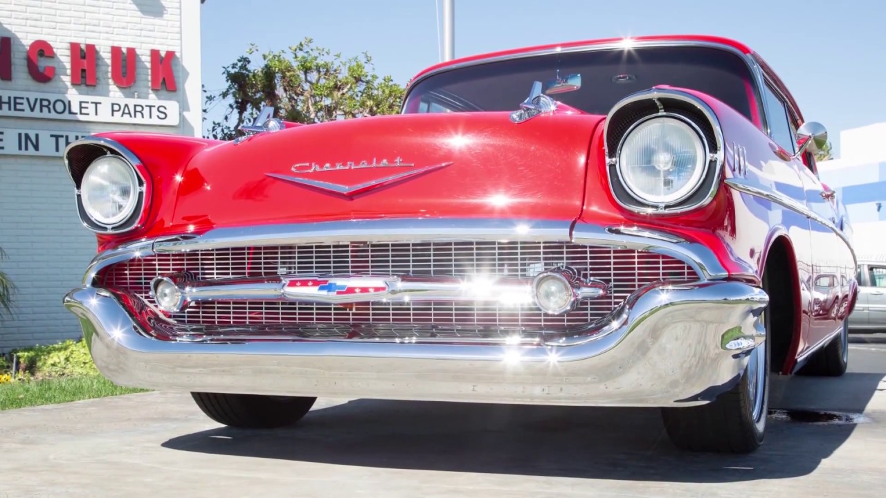 1957 Chevy Front End Chrome Parts, Made in the USA | Danchuk USA