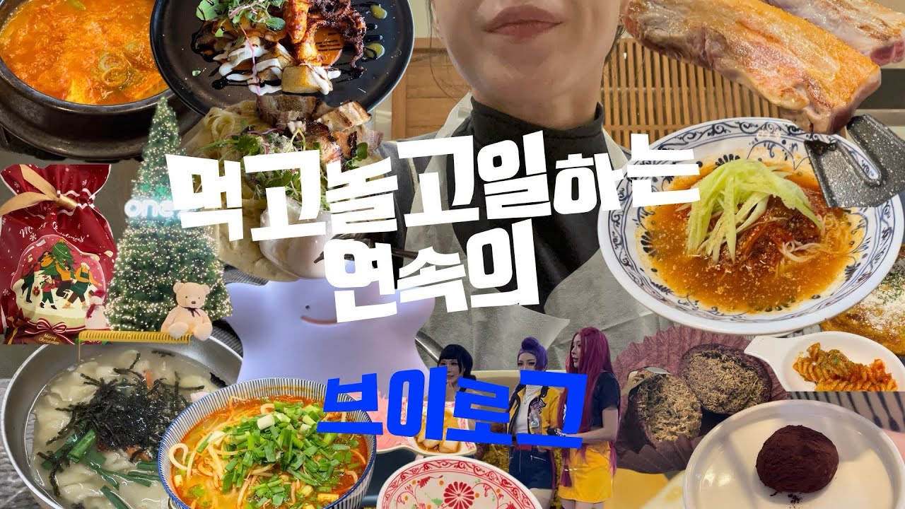 [vlog47] 연말과신년 그 중간사이의 브이로그(feat.두친자) 