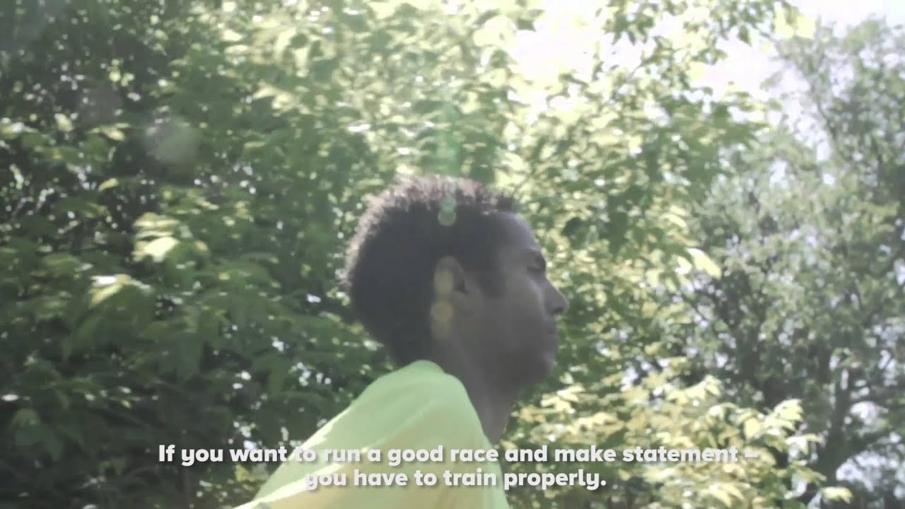 Yared Shegumo - winner of the 35th PZU Warsaw Marathon