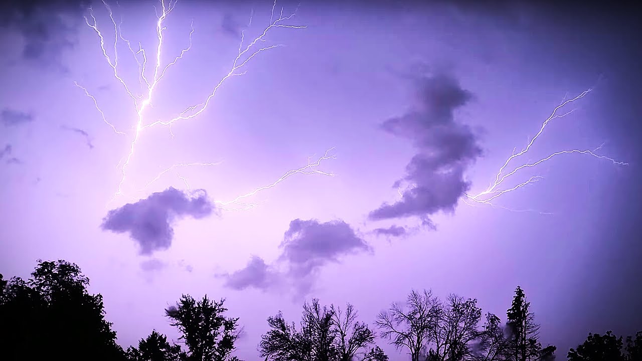 Back to back violent AM thunderstorms and outflow from afternoon storms - August 9-10, 2025