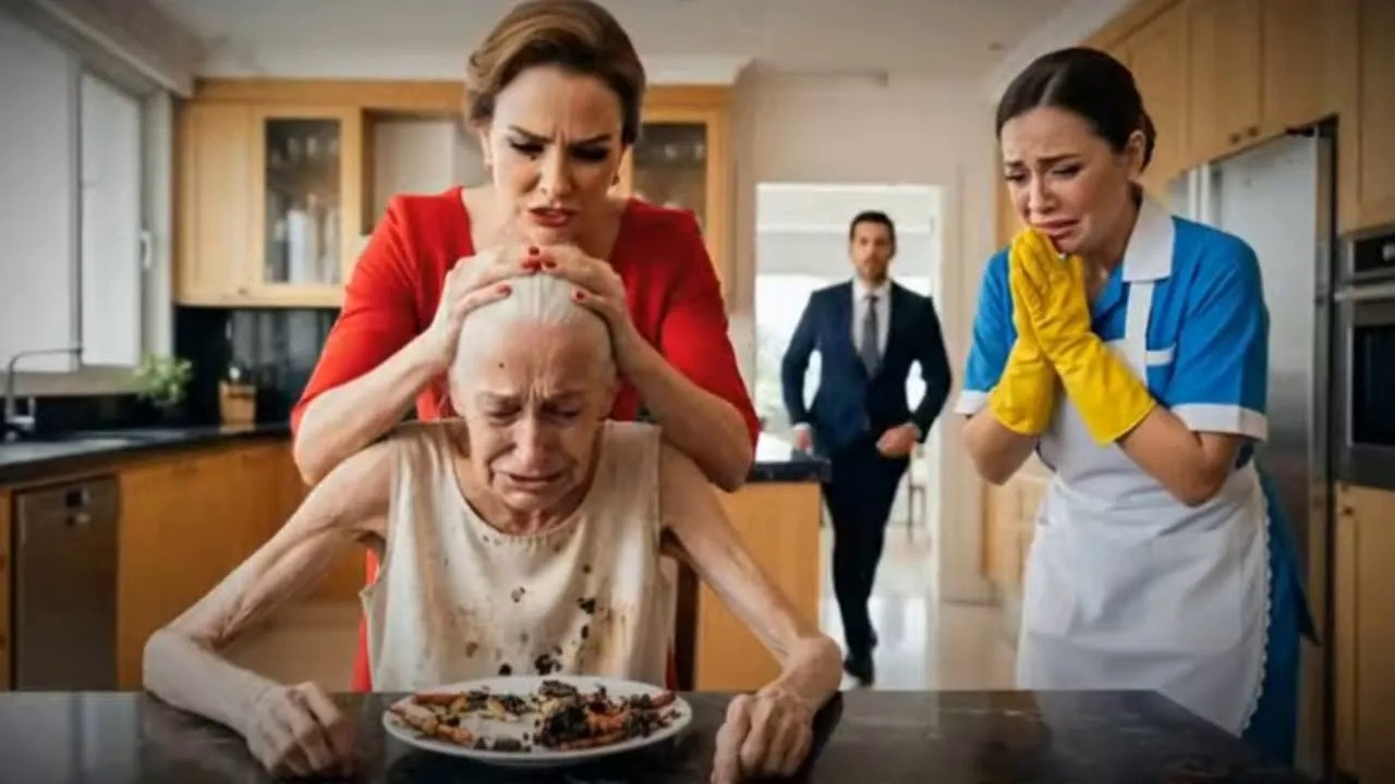 Θα το φας! έλεγε το πλουσιοκόριτσο στην πεθερά της σερβίροντας της καμένο φαγητό ενώ η υπηρέτρια