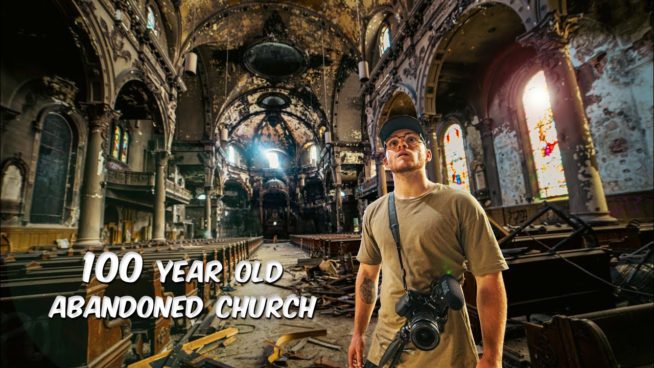 URBEX dans la PLUS GRANDE ÉGLISE Abandonnée de Montréal !