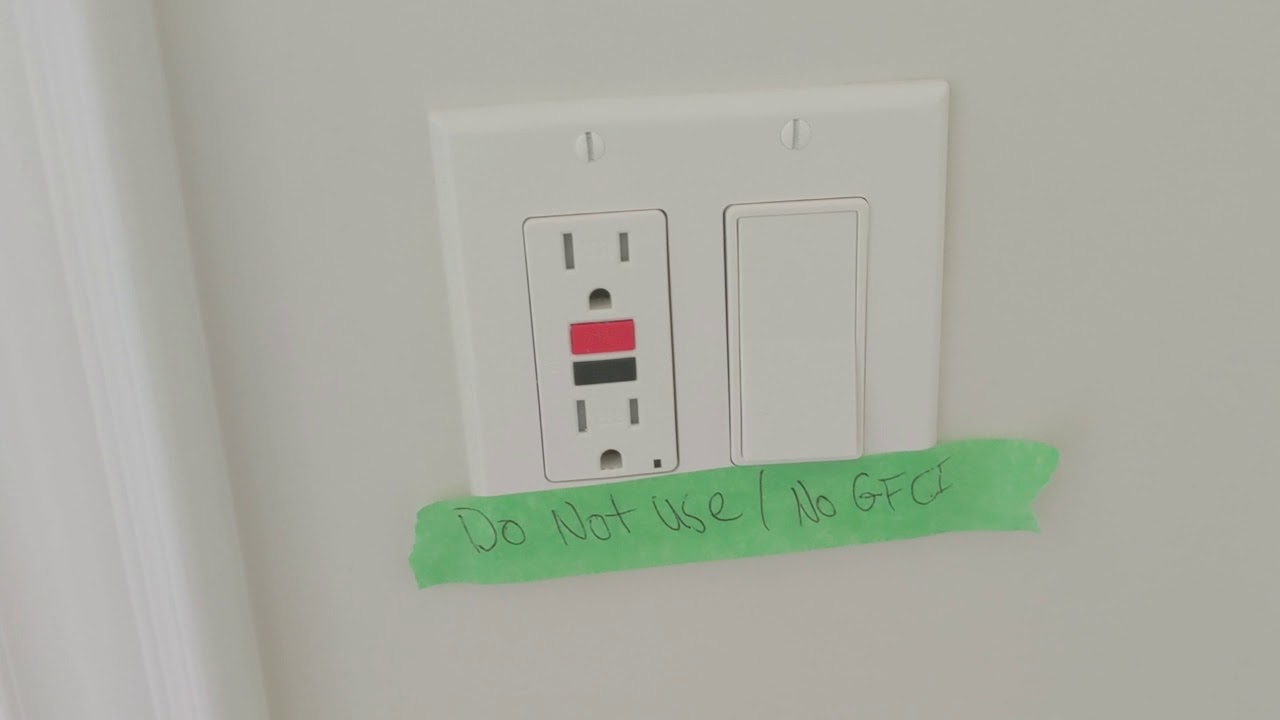 Electrocution hazard - New Home Fail!