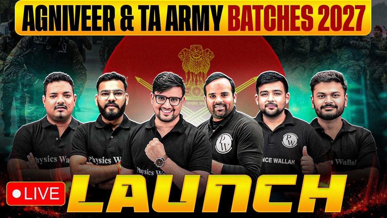 Live Launch Agniveer & TA Army Batches 2027 | TERRITORIAL ARMY 2027 Exam | Indian Army Bharti 2027 🪖