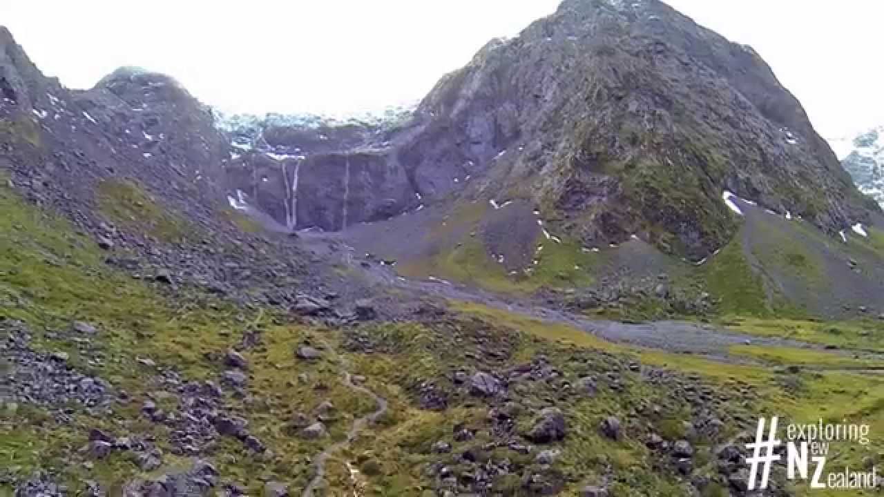 Milford Sound Homer Tunnel East Side from above #exploringNZ New Zealand