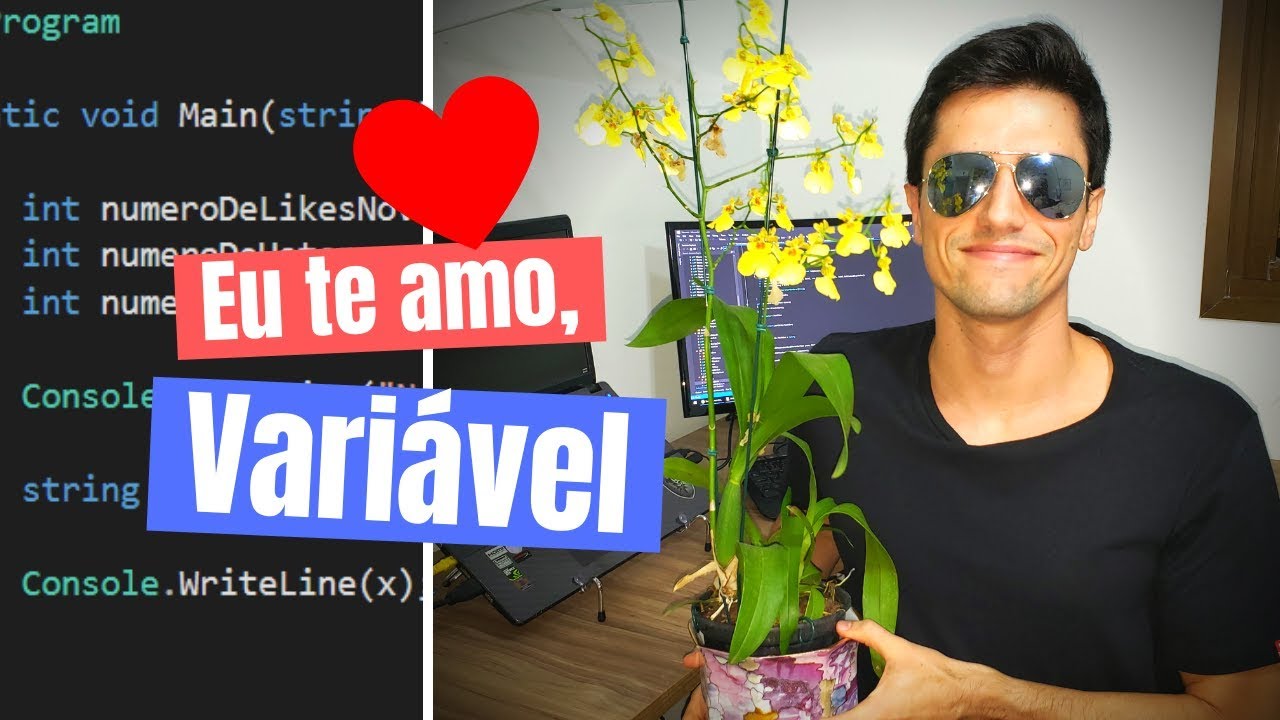 Aprenda a PROGRAMAR declarando o seu amor por variáveis | Do Zero ao Pixel #3