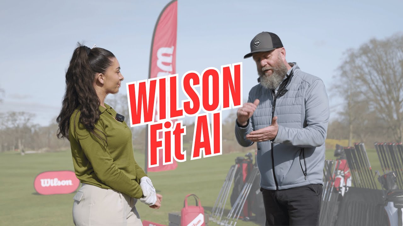 Get fitted for the new 2025 Wilson Dynapwr range with me, using Wilson Fit AI 🏌️‍♀️