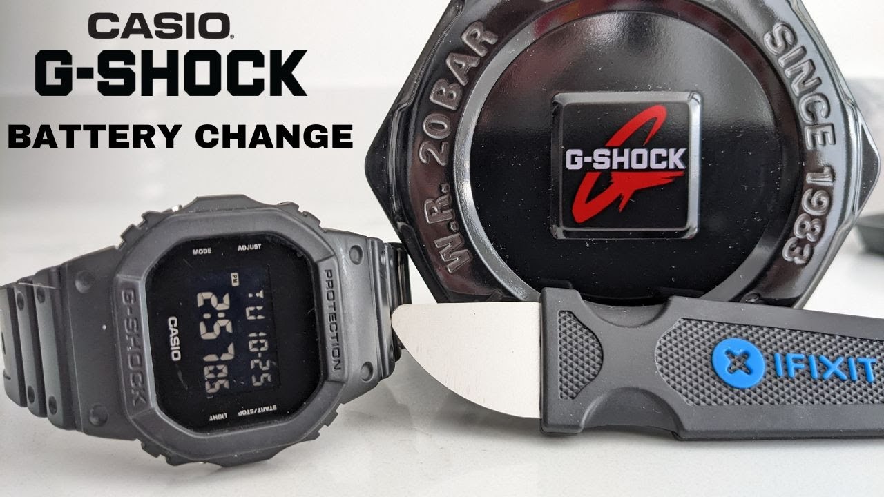Change a Casio G-Shock Battery: The Easy Way