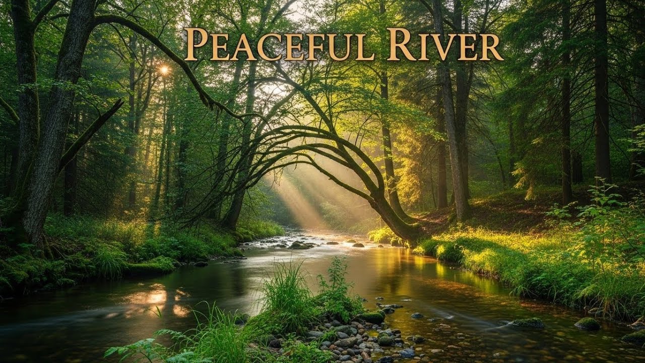 Serene River Water 🌿 Gentle Flowing Ambience for Sleep, Calm, and Meditation #135