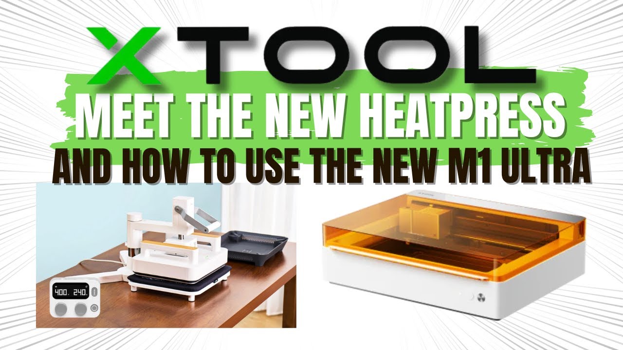 Introducing The Xtool Heatpress: See How Effortlessly You Can Create With The New Xtool M1 Ultra!