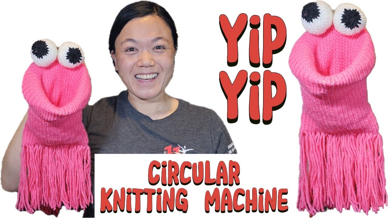 Yip Yip Knitting Machine Tutorial | Easy and USEFUL!