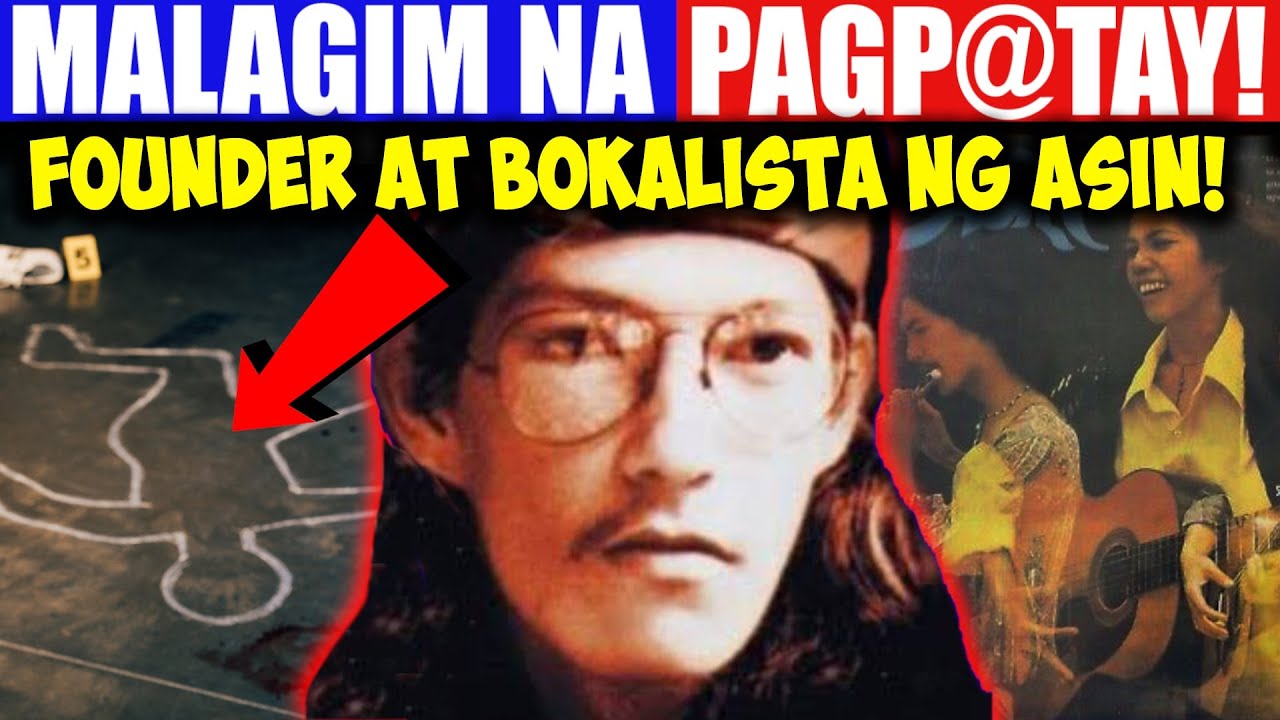 Ang Malagim Na Pagp@tay Sa Founder AT Bokalista ng ASIN