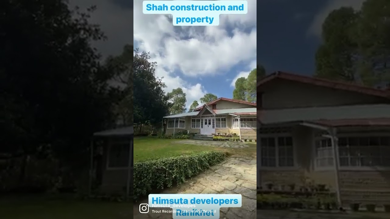 Old Heritage Bungalow for sale in Ranikhet Uttarakhand (Property Sold✅)