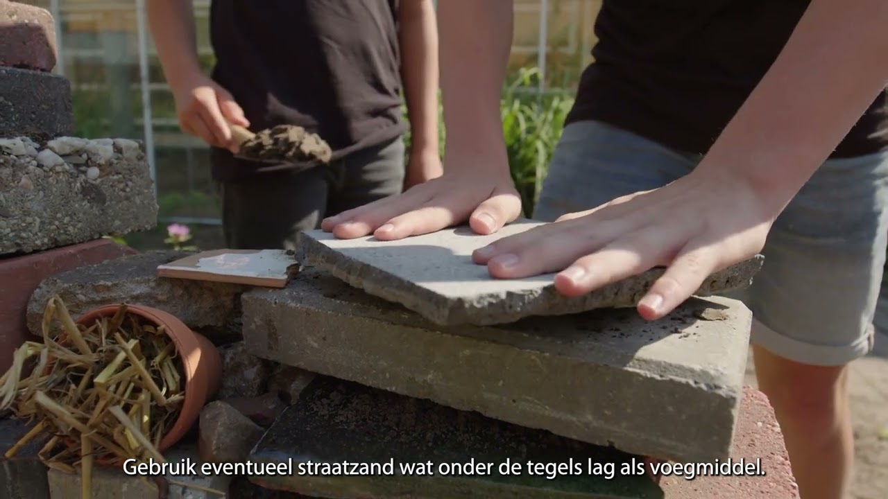 Tuintip: maak een klein stapelmuurtje in je tuin.