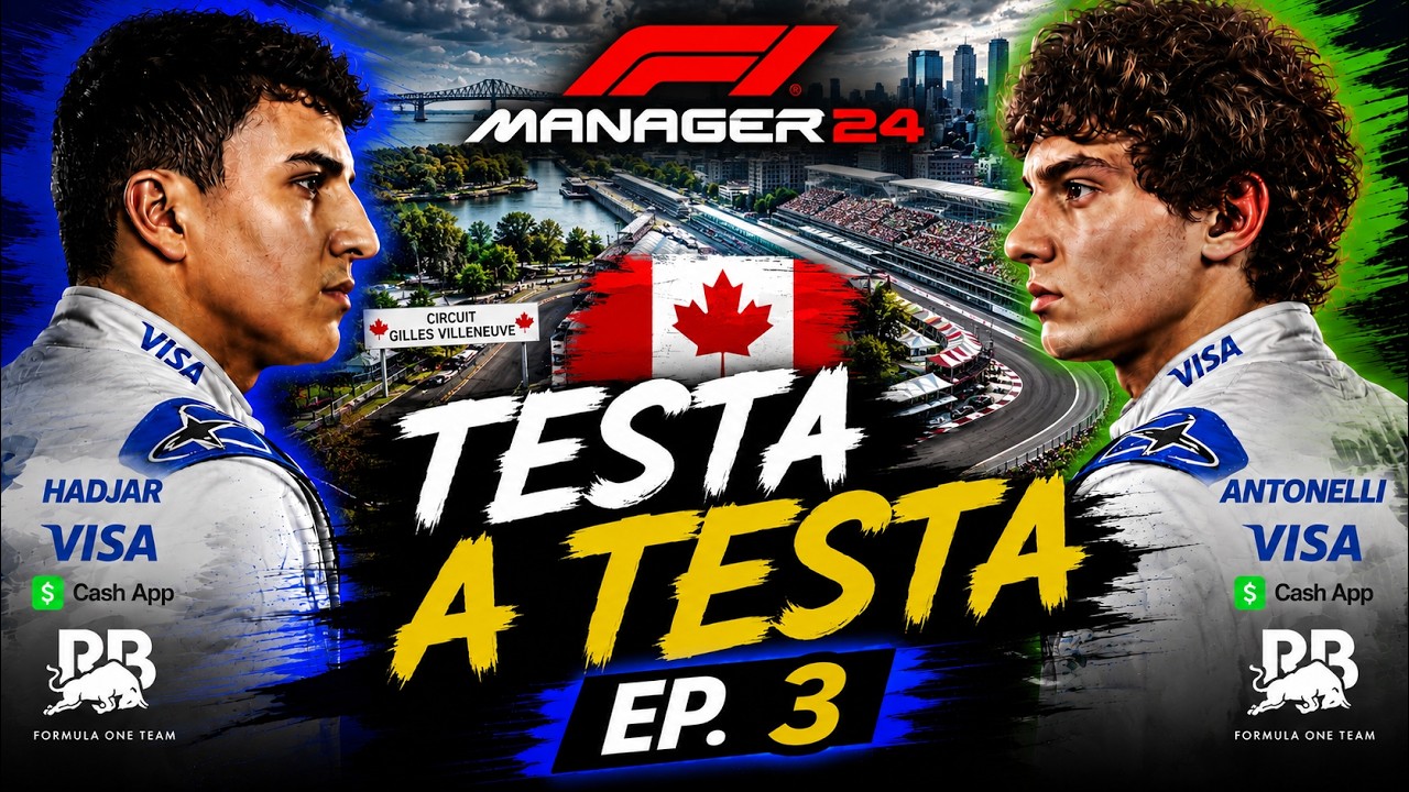 SUPER MAX VERSTAPPEN - CHALLENGE VCARB(S2) ▶ 🇨🇦 CANADA 🇨🇦 ▶ F1 MANAGER 24 - EP. 3