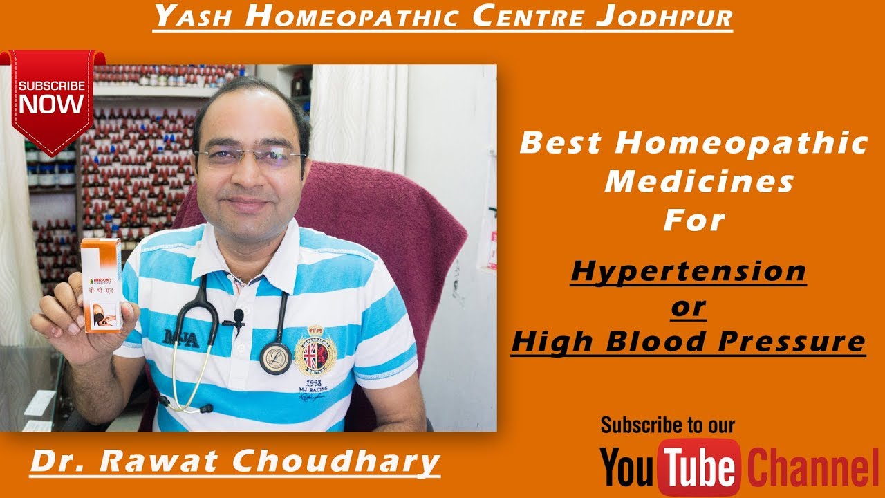 Best Homeopathic Medicines for High Blood Pressure | Yash Homeopathic Centre
