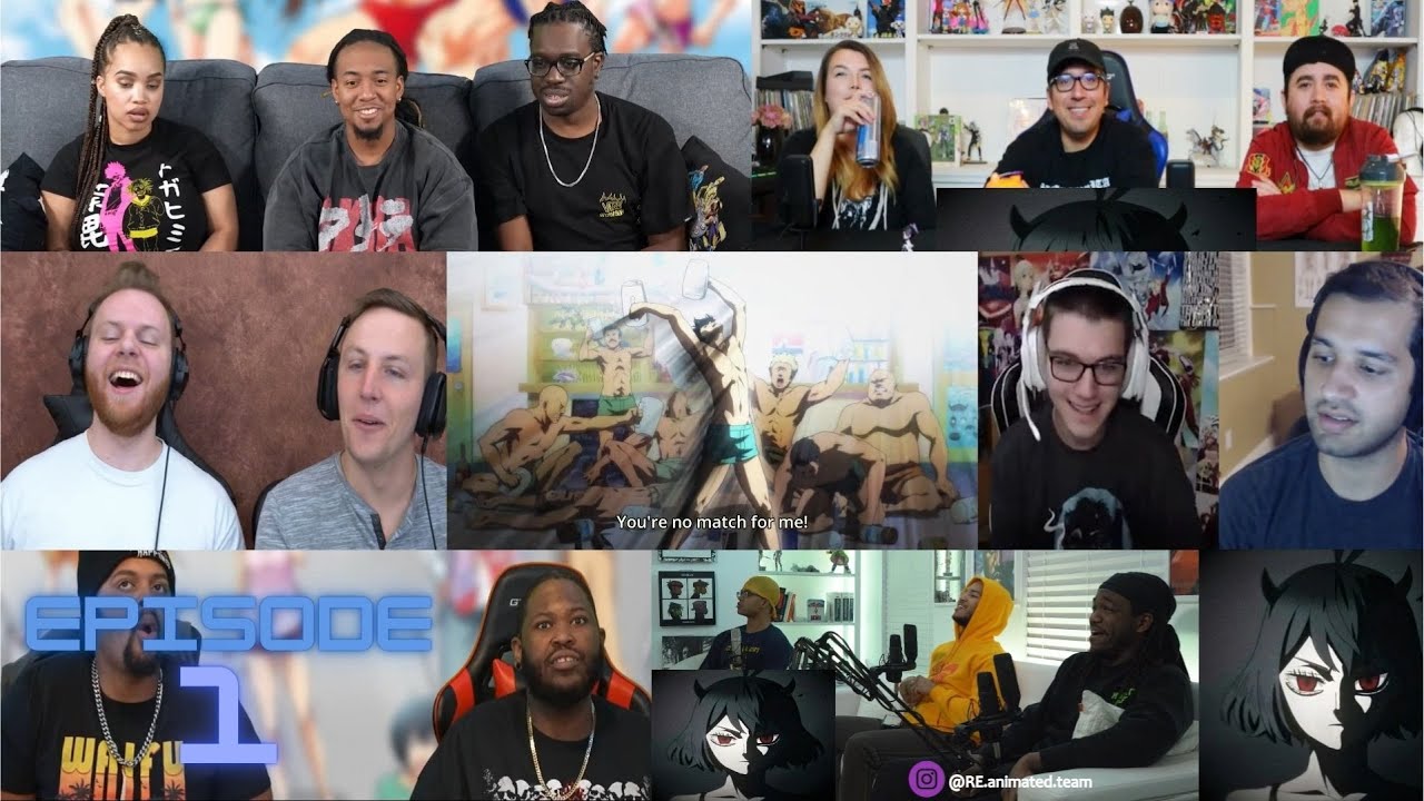 Grand Blue Episode 1 Reaction Mashup