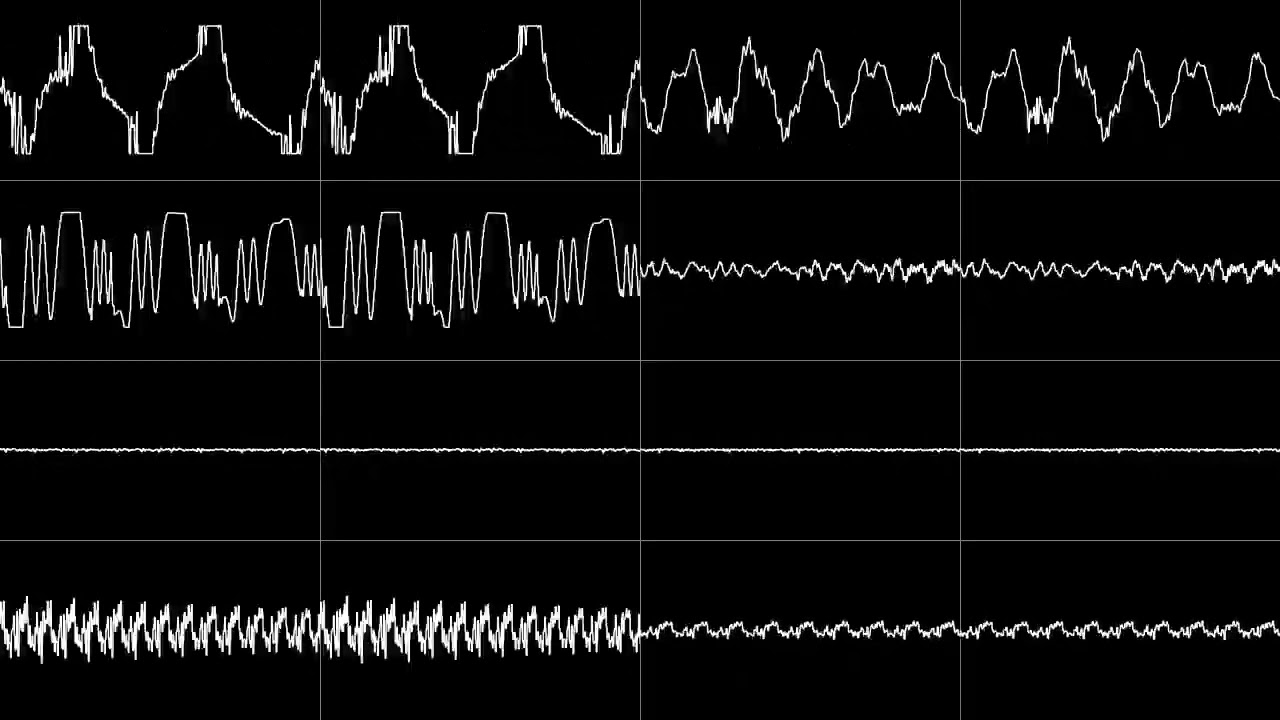 Lengzaraka - separate channel visualization of the original XM