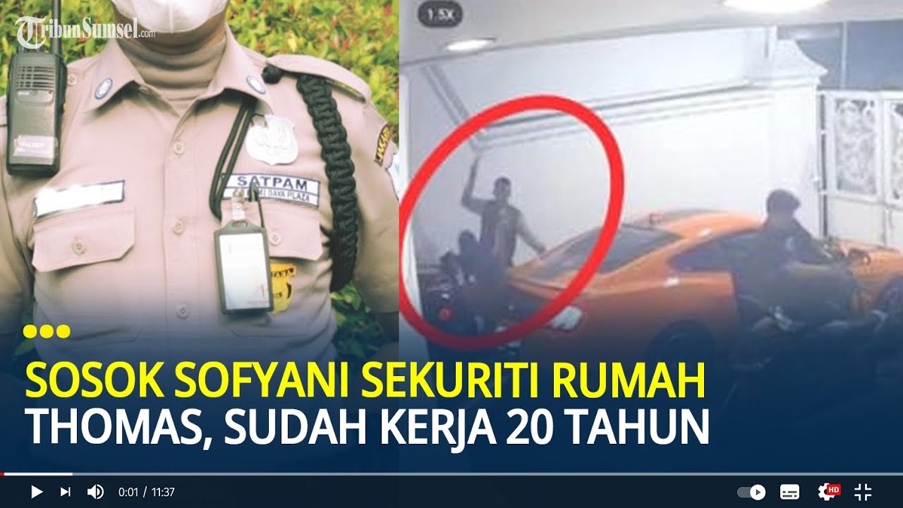 Sosok Sofyani Sekuriti Rumah Thomas Riska yang Tewas Diserang Pria Misterius, Sudah Kerja 20 Tahun