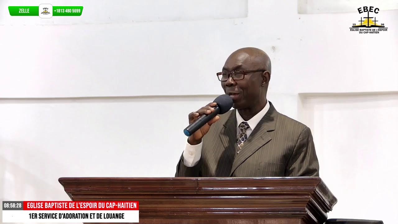 1er Service d'Adoration et de Louange, Dimanche 18 Janvier 2026.