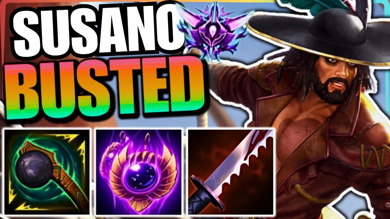 TOP TIER JUNGLER! SMITE - RANKED CONQUEST - SUSANO JUNGLE