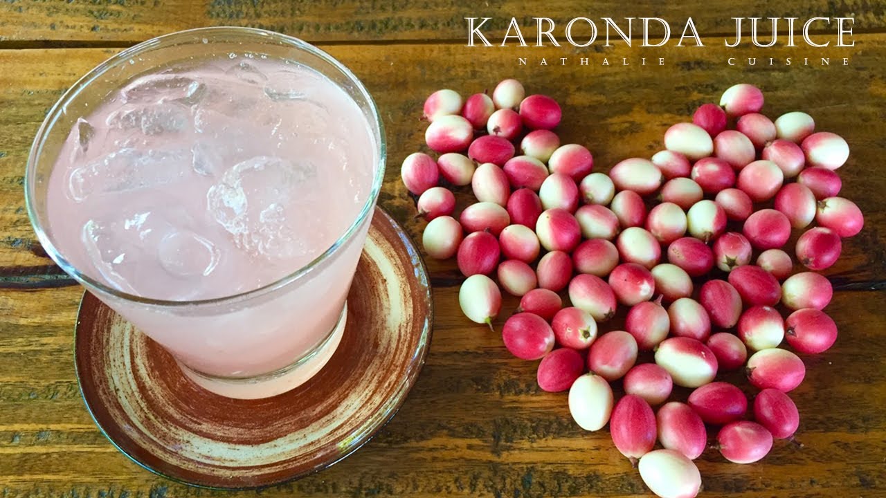 How to make Karonda Juice - Nathalie Cuisine