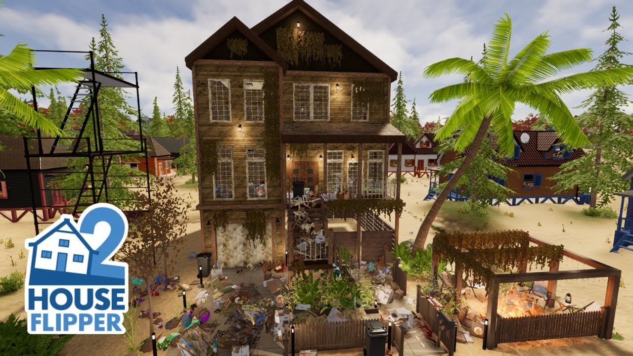 House Flipper 2 - Family Beach House Renovation (Custom Job, No Commentary)