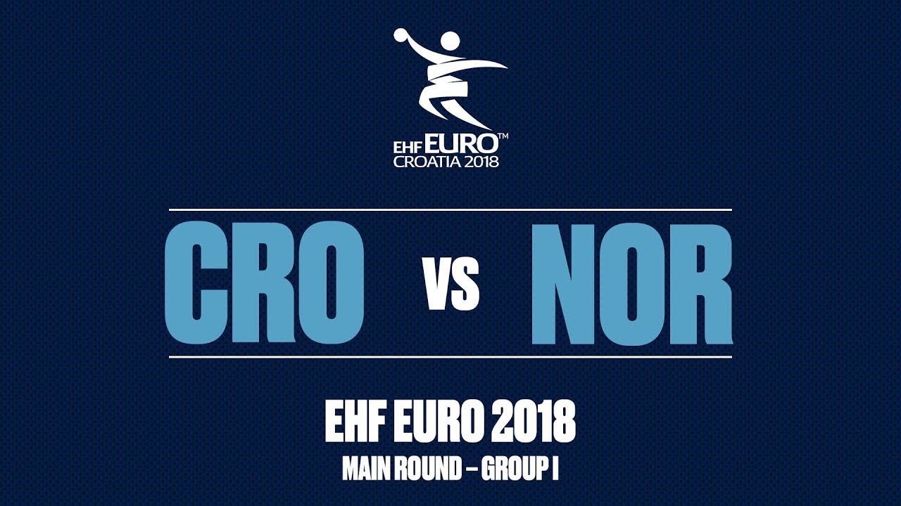 RE-LIVE | Croatia vs. Norway | Main Round | Group I | Men's EHF EURO 2018
