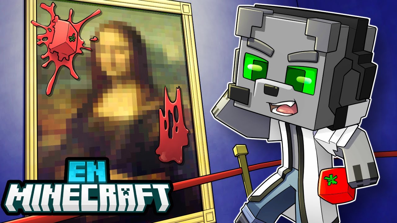 Atacan a la MONA LISA explicado EN MINECRAFT 🍅