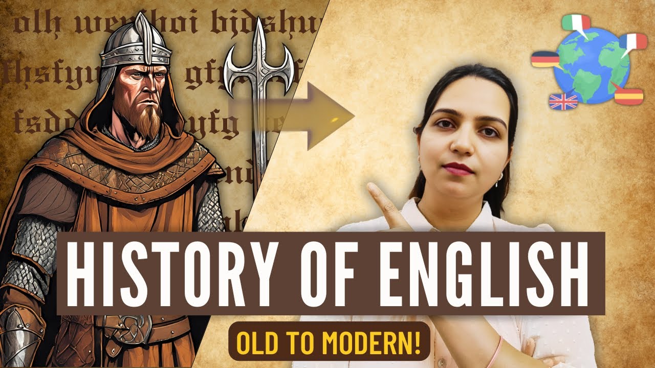 History of the English Language Explained Simply!