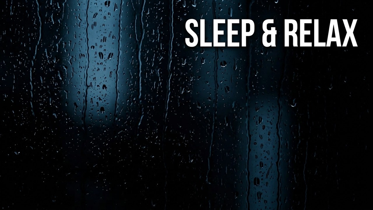Black Screen Rain Sound No Ads Full HD