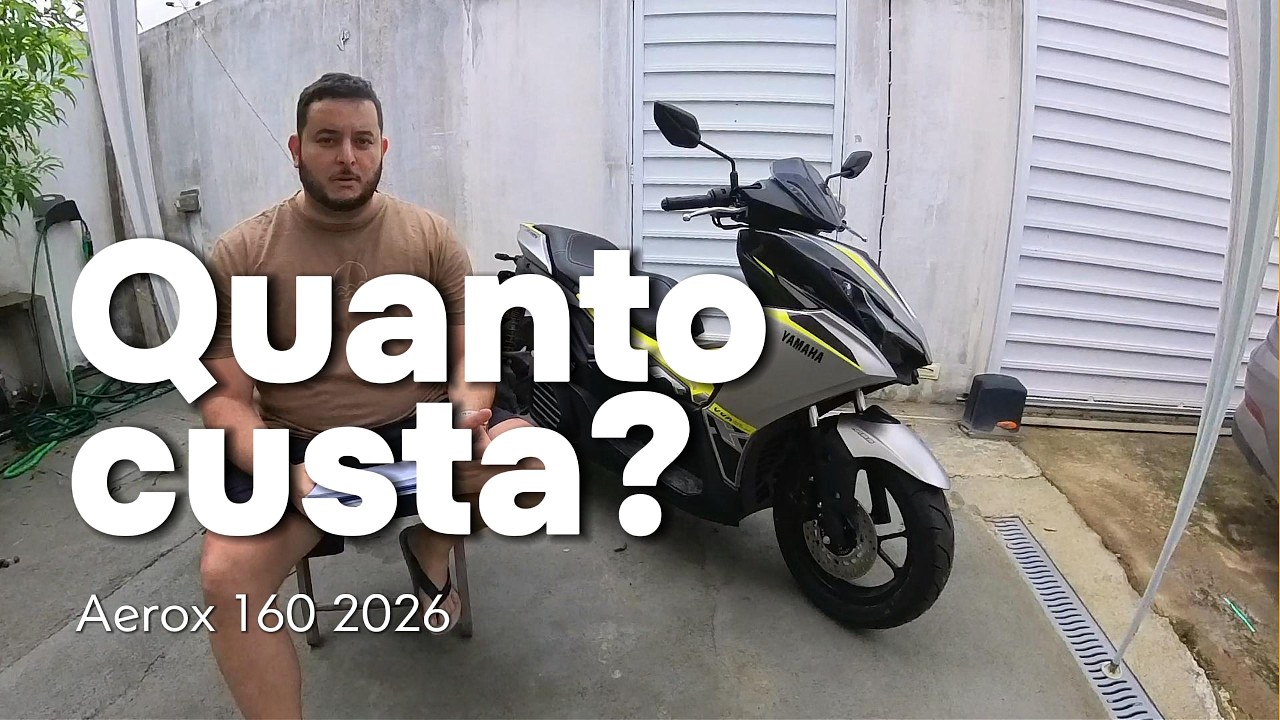 Custos da Yamaha Aerox 2026