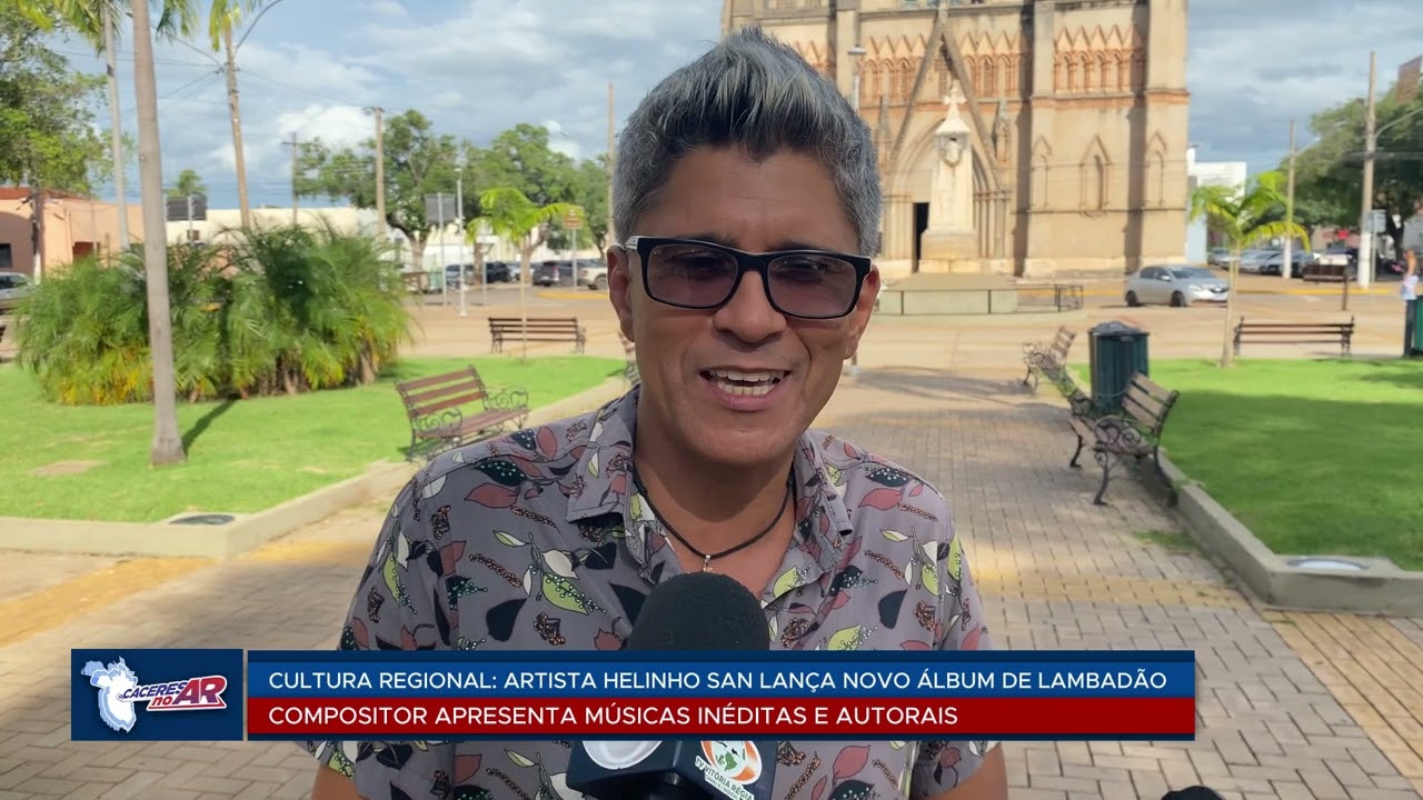 HELINHO SAN - REPORTAGEM TV BAND VITÓRIA RÉGIA, CÁCERES/MT.