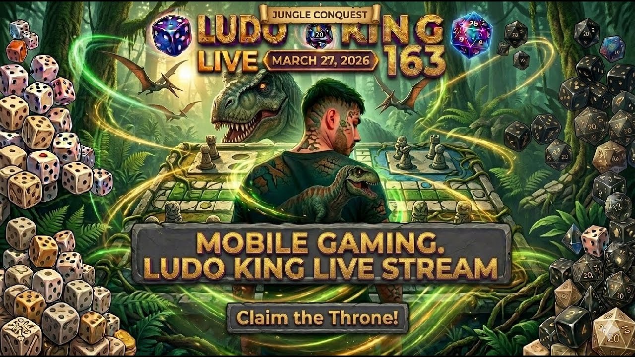 Ludo king live 163 day 27 March 2026 play with mobile gaming live stream #shorts