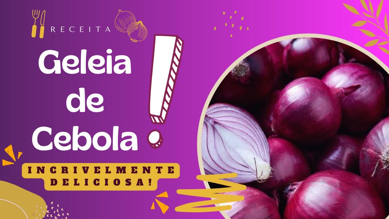 GELEIA DE CEBOLA ROXA COM VINHO
