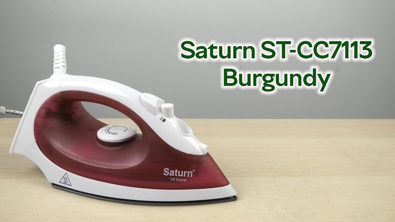Розпаковка Saturn ST-CC7113 Burgundy