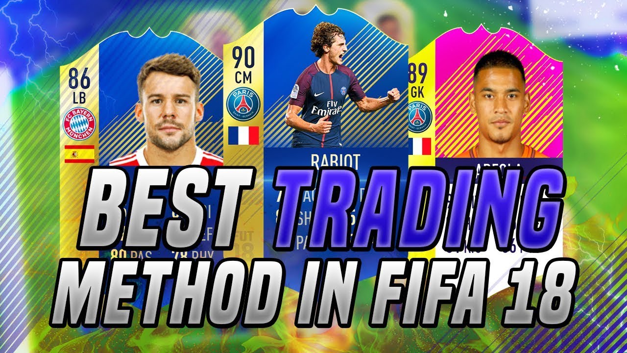 BEST TRADING METHOD IN FIFA 18 !!!! MAKE 200K PER HOUR EASY  !!!! ( FIFA 18 TRADING METHODS )