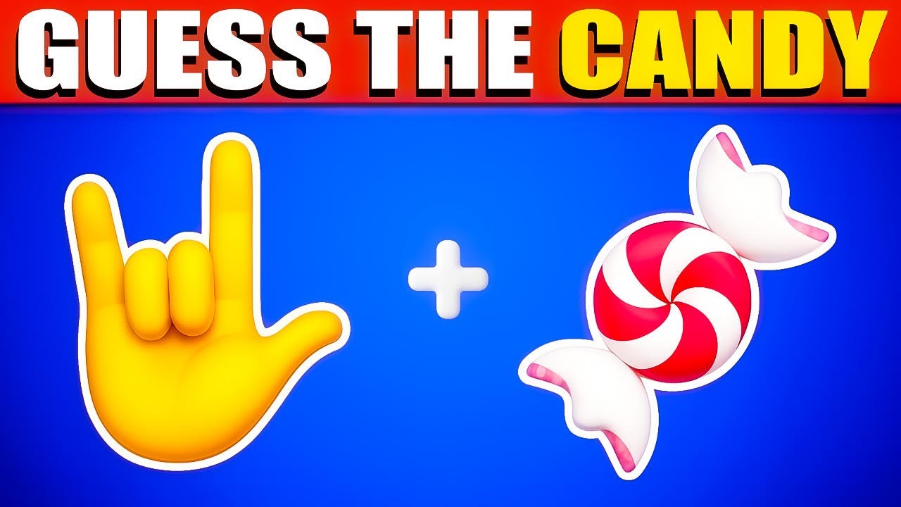 Guess The Candy By Emoji 🍭 Sweet Emoji Quiz Challenge