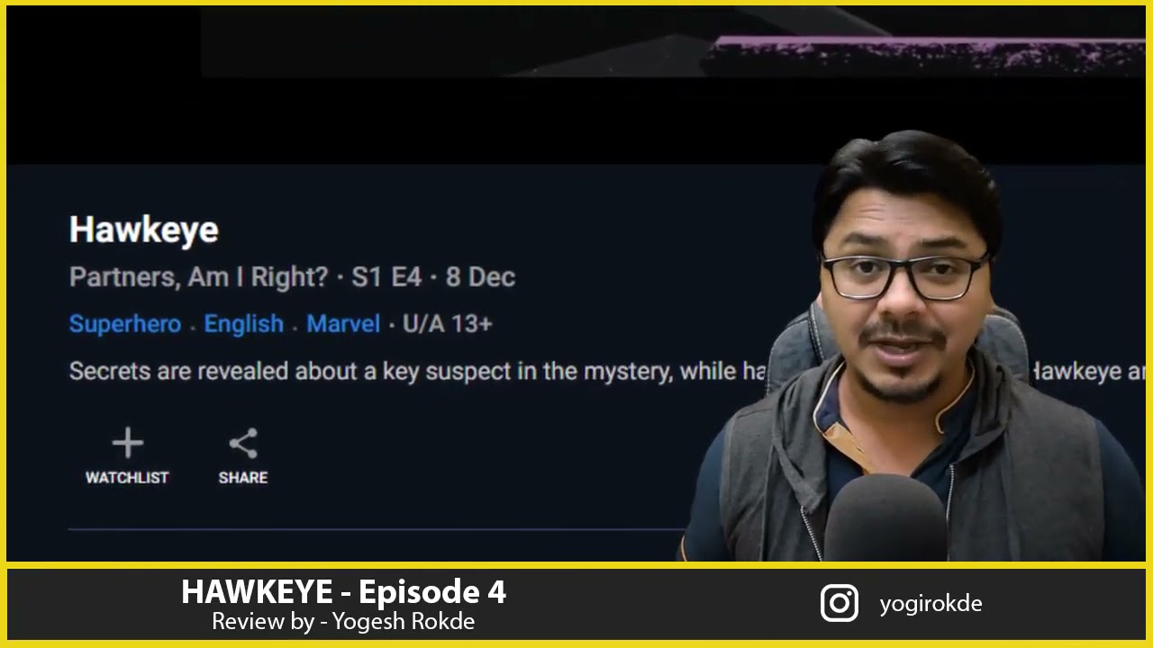 howkeye episode 4 review yogesh rokde