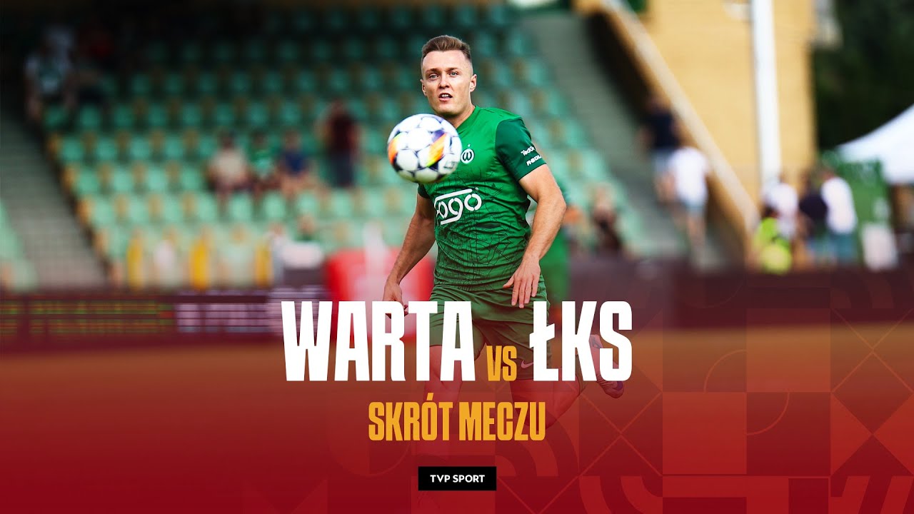 1. LIGA: WARTA POZNAŃ - ŁKS ŁÓDŹ, SKANDAL. KIBICE PRZERWALI MECZ | SKRÓT | SEZON 2024/25