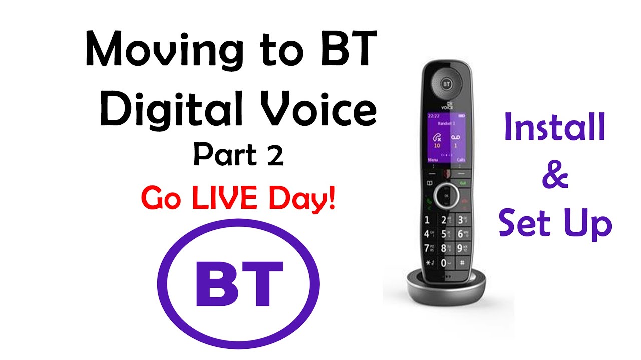 Обновление до BT Digital Voice. Часть 2. День обновления и настройка телефона.