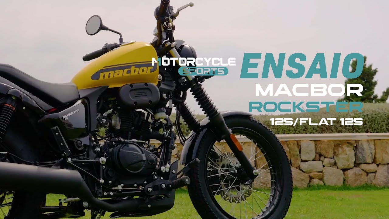 Ensaio MACBOR Rockster 125/Flat 125