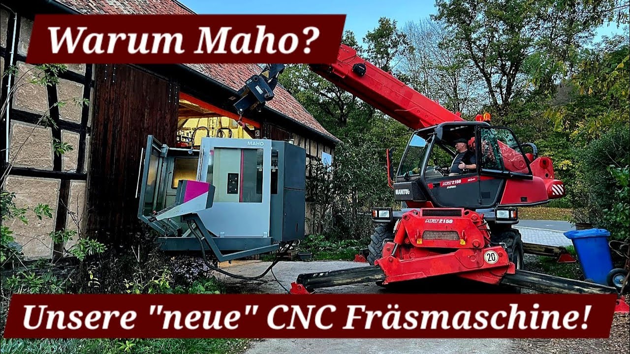 Unser Weg zu MAHO - Von der ersten Maschine bis heute / Maho MH 600 E CNC Fräsmaschine
