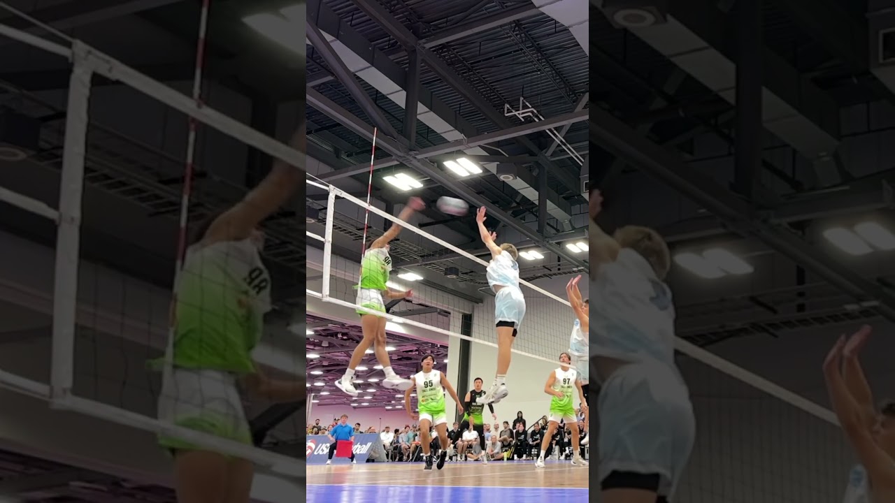 #volleyball #USAV #OverTheTop #Haikyuu How do you #Block This? #MensVolleyball