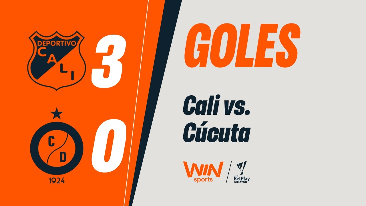 Cali vs. C&uacute;cuta  (goles) | Liga BetPlay Dimayor 2026-2 | Fecha 11