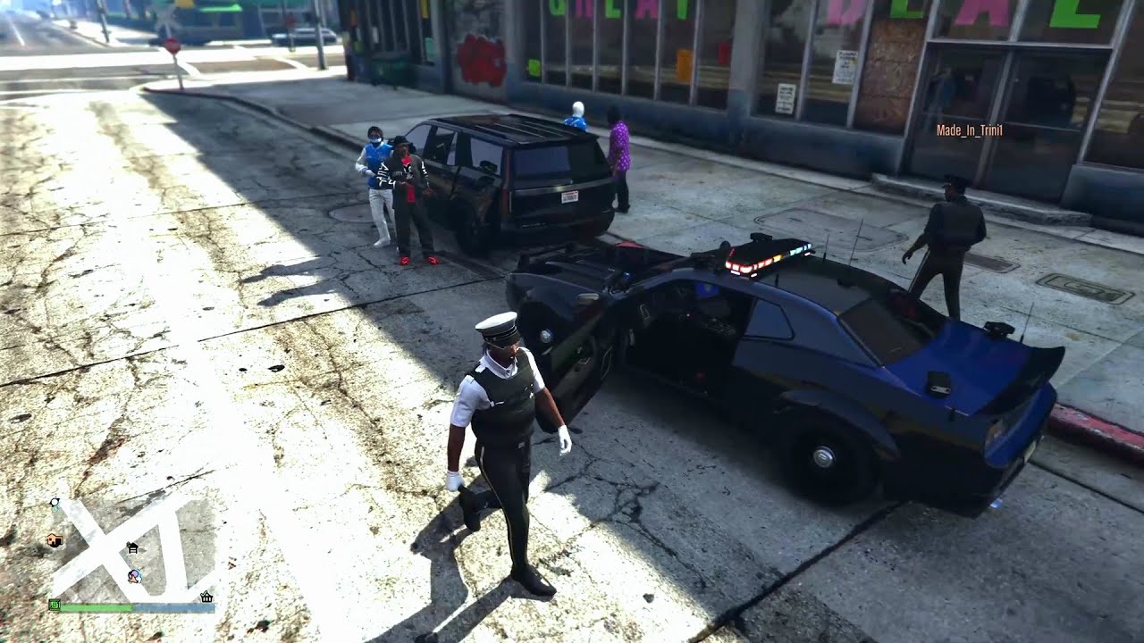 Traffic stop leads to a police chase then shootout 😱 *Ps5 Rp*